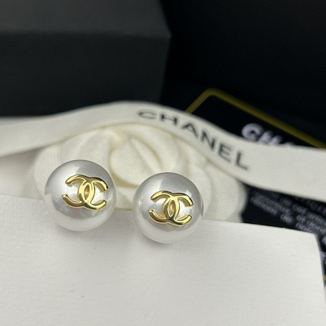 Ch*el earrings
